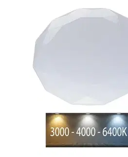 Svietidlá  LED stmievateľné stropné svietidlo, 60 W, 230 V, farebná teplota 3000/4000/6500 K, s diaľkovým ovládačom 2114921