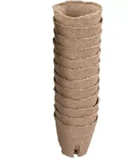 Záhrada Kvetináč rašelinový so zárezom d6cm; 24ks