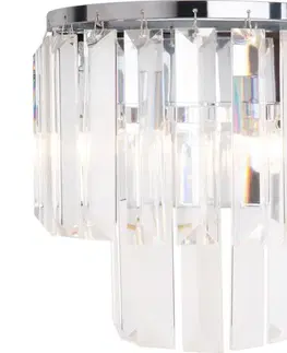 Svietidlá MAXLIGHT W0209 - Nástenné svietidlo MONACO 2xG9/40W/230V chróm W0209