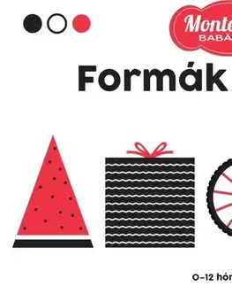 Leporelá, krabičky, puzzle knihy Formák - Montessori babáknak