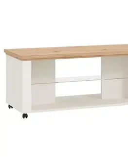 Konferenčné stolíky s úložným priestorom Konferenčný stolík Valencia Ks Artisan/Biela 11011461