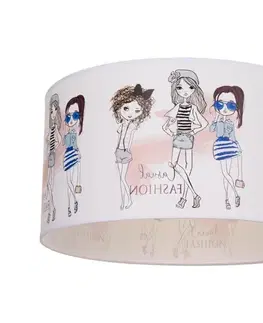 Svietidlá  Detské stropné svietidlo GIRLS VIBES 1xE27/60W/230V pr. 40 cm pre dievčatá H0988