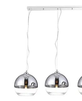 Svietidlá Azzardo  - Luster na lanku BALL 3xE27/40W/230V 