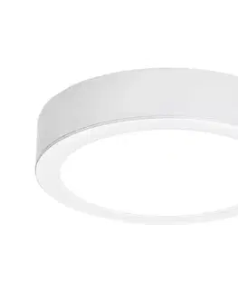 Svietidlá Rabalux 71194 - LED Stropné svietidlo SHAUN LED/24W/230V pr. 22 cm biela 71194