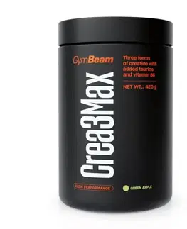 Viaczložkový kreatín GymBeam Crea3Max zelené jablko