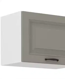 Kuchynské skrinky visiace Kuchynská skrinka Stilo claygrey/biely 50gu/36 1f