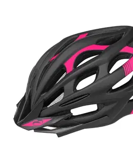 Helmy a prilby na in-line Cyklo prilba Etape Vesper čierna/ružová mat - S/M (55-58)