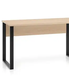 Moderné kancelárske stoly Písací stôl  Odelis 08 Dub Lindberg