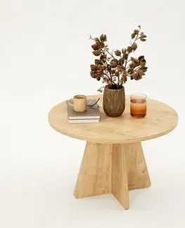 Konferenčné stolíky Konferenčný stolík Mushroom Sapphire Oak