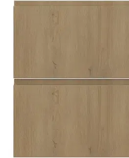 Dvierka a čelá zásuviek pre kuchynske skrinky Kuchynská predná časť D60s2  T8 K282 Dub Cremona Grii