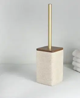 Kúpeľňové doplnky WC kefa PL-5554-SA-beige