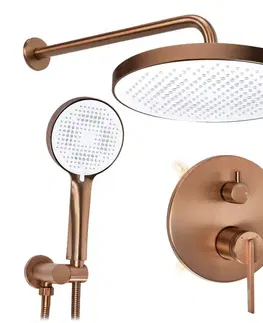 Sprchy a sprchové panely REA - Podomietková sprchová sada Grace Brush Copper + BOX REA-P4408