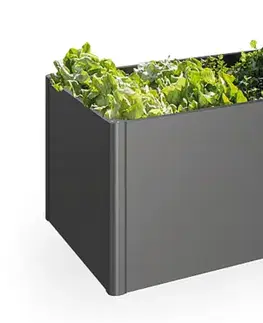 Truhlíky Biohort Zvýšený kvetináč na zeleninu BIOHORT 201,6 x 103 x 77 cm (tmavo šedá metalíza)