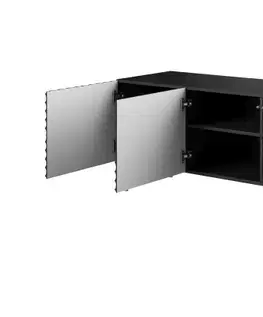 TV stolíky CAMA MEBLE Hole 190 tv stolík čierna
