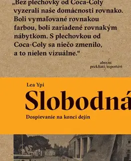 História - ostatné Slobodna - Lea Ypi