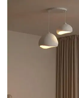 Svietidlá BRILAGI - Lanový luster WABI SABI 2xE27/40W/230V priemer 70 cm biely 118OPV1203