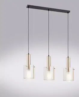 Lampy nad stôl do jedálne Luster Celia Gold 62165 LW3