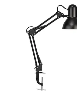 Lampy Eglo 56043 - LED Stolná lampa s klipom 1xE14/4,9W/230V čierna 56043