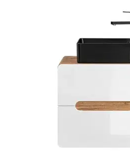 Skrinky s umývadlom ArtCom Kúpeľňová skrinka s umývadlom ARUBA White U60/2 | 60 cm