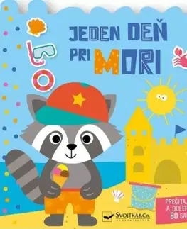 Nalepovačky, vystrihovačky, skladačky Jeden deň - Pri mori - Carotte et Campagne