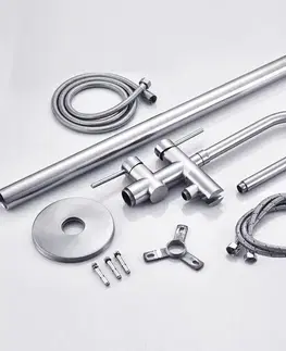 Kúpeľňové batérie CALANI - Vaňová batéria voľne stojaca NEXOS F chromE CAL-B0052