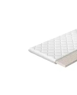 Matrace NABBI Linez 90 obojstranný penový matrac (topper) latex / látka