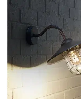 Záhradné lampy Eglo 94863 - Vonkajšie svietidlo MELGOA 1xE27/60W/230V IP44 94863