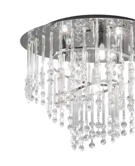 Svietidlá Zuma Line 19154M - Stropné svietidlo TERRE, 4xG9/25W/230V, priemer 35 cm, lesklý chróm/číre 19154M