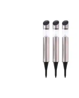 Lampy Grundig - SADA 3x LED solárna lampa LED/1,2V 600 mAh 871125212352