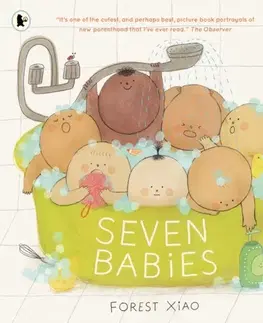 Leporelá, krabičky, puzzle knihy Seven Babies - Forest Xiao