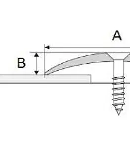 Přechodové lišty a profily Prechodový profil 120 mm, oblý (skrutkovací) | nivelácia 0 - 10 mm Stříbro E01