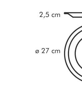 séria GUSTITO Tescoma plytký tanier GUSTITO ø 27 cm