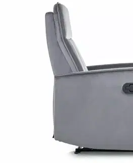 Kreslá Relaxačné kreslo Nikos Velvet