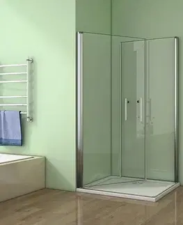 Sprchovacie kúty H K - Sprchovací kút MELODY A4 100cm s dvoma jednokrídlovými dverami SE-MELODYA4100