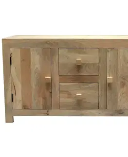 Kúpeľňový nábytok Skrinka pod umývadlo Hina 90x70x45 z mangového dreva