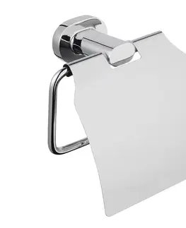 Držiaky a zásobníky na toaletn BISK - Držiak na toaletný papier s krytom GO pochrómovaný