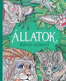 Maľovanky pre dospelých Állatok - Bűvös színező