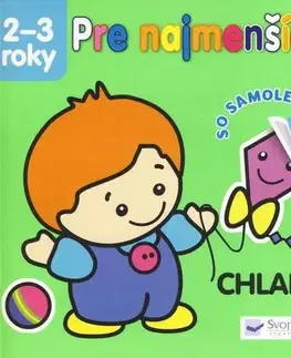 Nalepovačky, vystrihovačky, skladačky Pre najmenších 2-3 roky - Chlapci