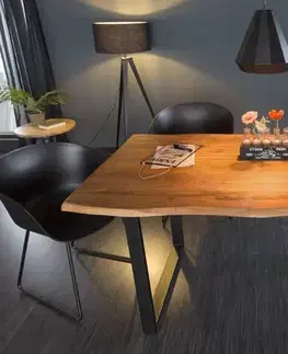 Jedálenské stoly Jedálenský stôl ATHAMÁS divoká akácia Dekorhome