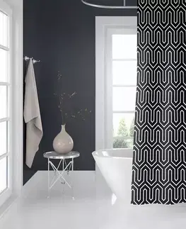 Kúpeľňové doplnky Textilný záves 180x200 ethnic