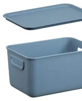 Boxy na skladovanie PLAST TEAM - Košík úložný 5l Akita modrý