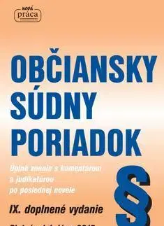 Zákony, zbierky zákonov Občiansky súdny poriadok