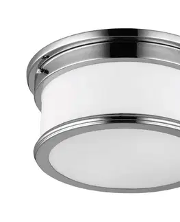 Svietidlá Elstead Feiss FE-PAYNE-F-BATH -Kúpeľňové stropné svietidlo PAYNE 2xE27/60W/230V IP44 FE-PAYNE-F-BATH