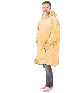 Doplnky do spálne 4Home Baránková mikina mikroplyš Beige, uni L - pánske