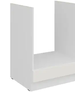 Kuchynské skrinky stojace Kuchynská skrinka Aria-Wh/Wh Anti Fingerprint 60dg Bb
