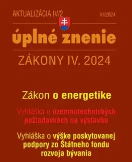 Zákony, zbierky zákonov Zákony 2024 IV aktualizácia IV 2 - Stavebný zákon – vlastníctvo priestorov