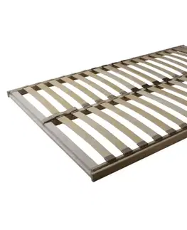 Rošty KONDELA Basic Flex Front vyklápací lamelový rošt 140x200 cm prírodná
