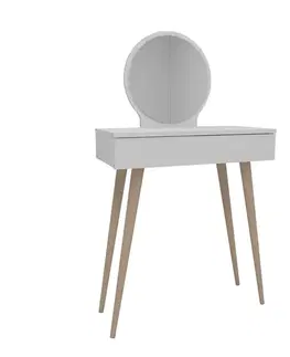 Konferenčné stolíky Kozmetický stolík Siena White