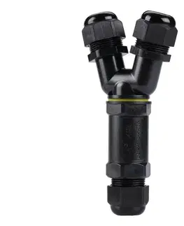 Záhradné lampy  Prepojovací Y-konektor IP68 450 V 5903271845026