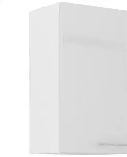 Kuchynské skrinky visiace Kuchynská skrinka Lara 40g-72 1f Mdf biely lesk